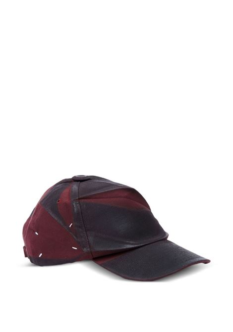 cappello baseball uomo bordeoux MAISON MARGIELA | S50TC0080 M35673211